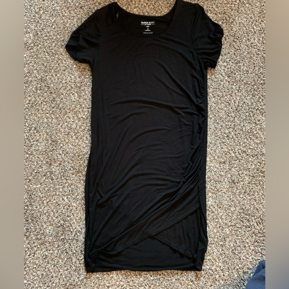 Torrid black knit dress